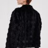 geometric check 2025 new fur jacket for women — chanel inspired full pelt mink, youthful short winter style