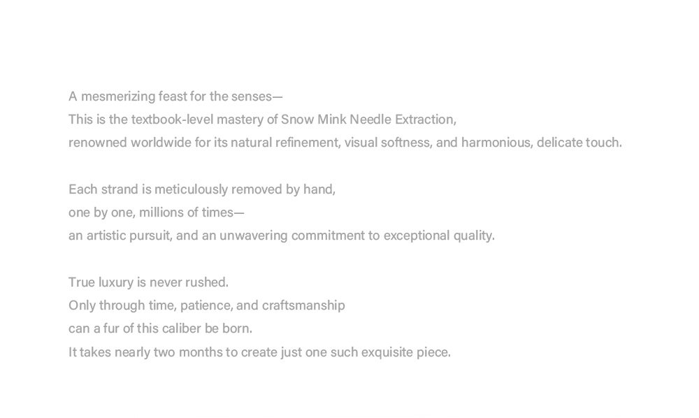 original high luxury “starlit” imported russian sable fur coat — full pelt new winter outerwear