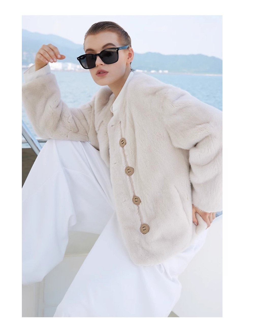 original imported velvet full pelt mink fur jacket for women — short winter coat, 2025 collection