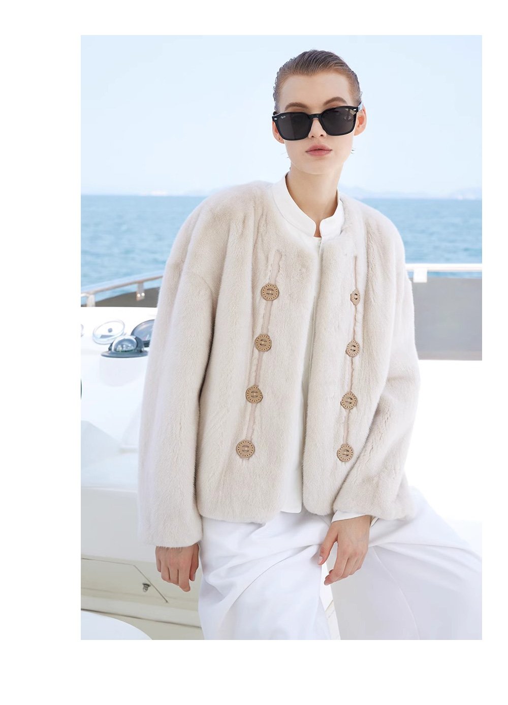 original imported velvet full pelt mink fur jacket for women — short winter coat, 2025 collection