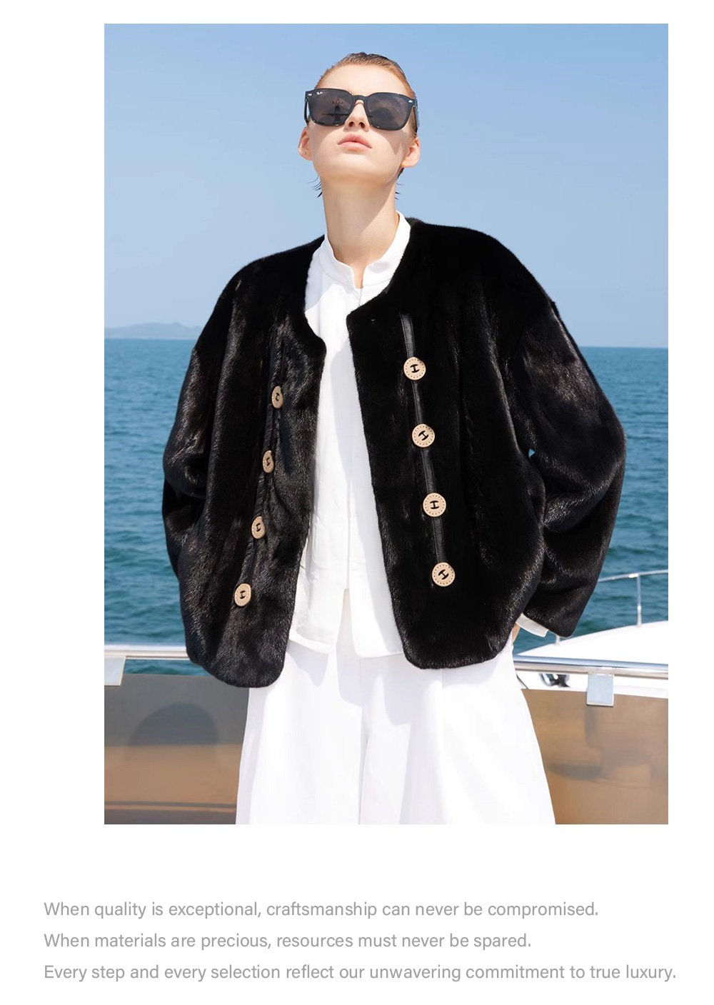 original imported velvet full pelt mink fur jacket for women — short winter coat, 2025 collection