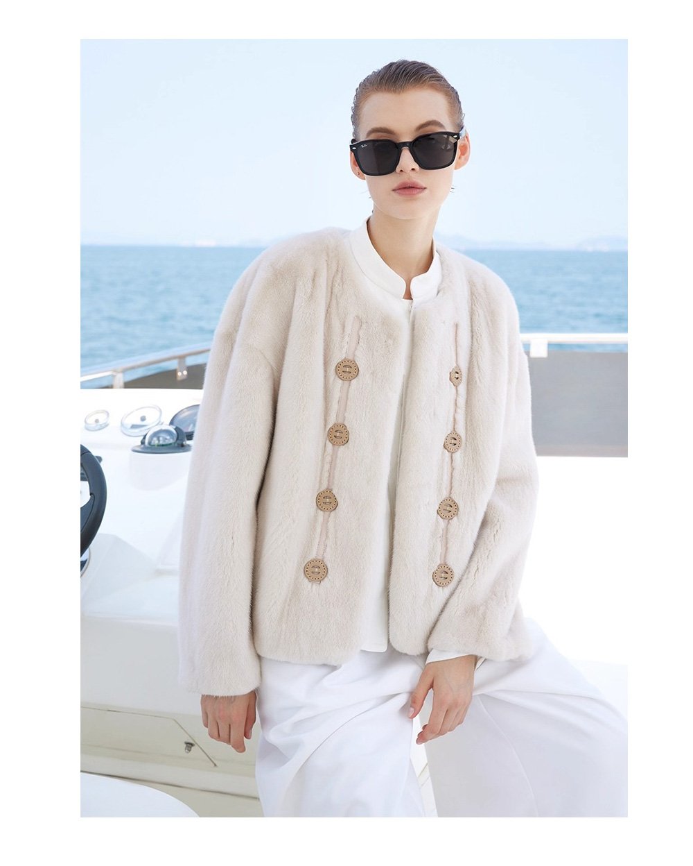 original imported velvet full pelt mink fur jacket for women — short winter coat, 2025 collection