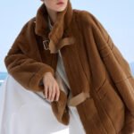original luxury plucked mink fur coat for women — imported full pelt teddy style fur jacket, 2025 new collection