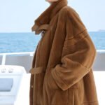 original luxury plucked mink fur coat for women — imported full pelt teddy style fur jacket, 2025 new collection