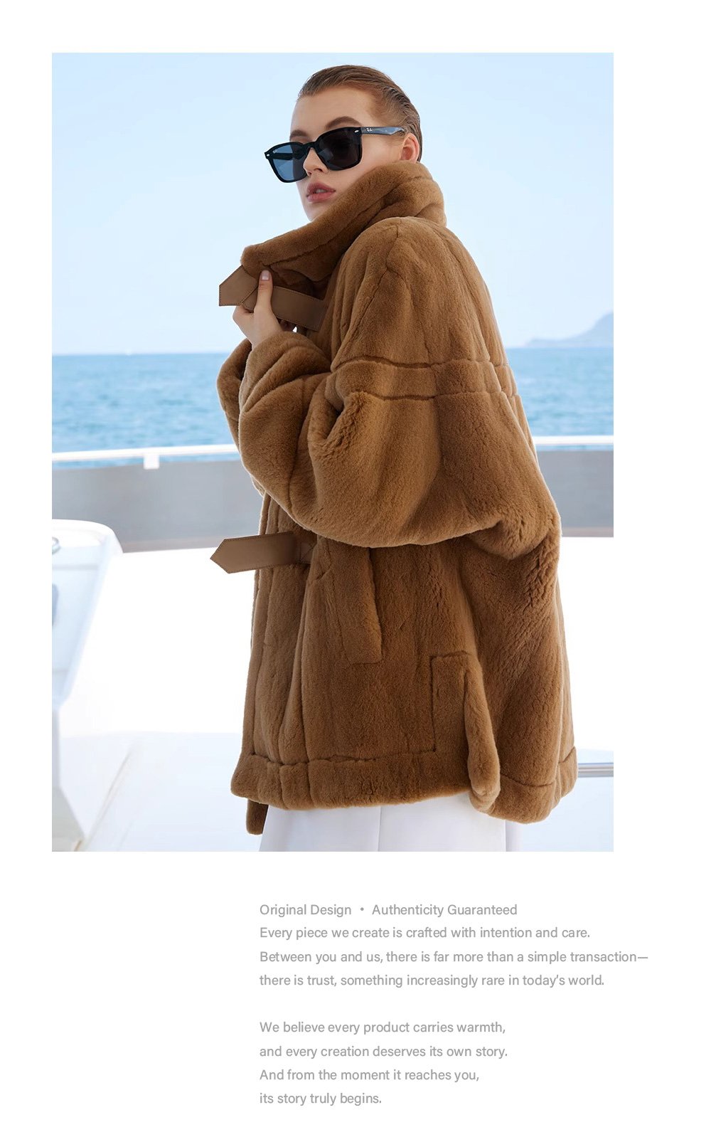 original luxury plucked mink fur coat for women — imported full pelt teddy style fur jacket, 2025 new collection