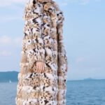 original lynx pattern luxury coat — imported american lynx fur outerwear, 2025 new collection