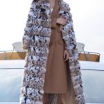 original lynx pattern luxury coat — imported american lynx fur outerwear, 2025 new collection