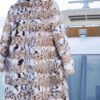 original lynx pattern luxury coat — imported american lynx fur outerwear, 2025 new collection