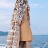 original lynx pattern luxury coat — imported american lynx fur outerwear, 2025 new collection
