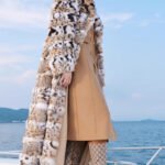 original lynx pattern luxury coat — imported american lynx fur outerwear, 2025 new collection