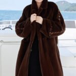 original crystal embellished teddy mink fur coat for women — fashion winter outerwear, 2025 new collection