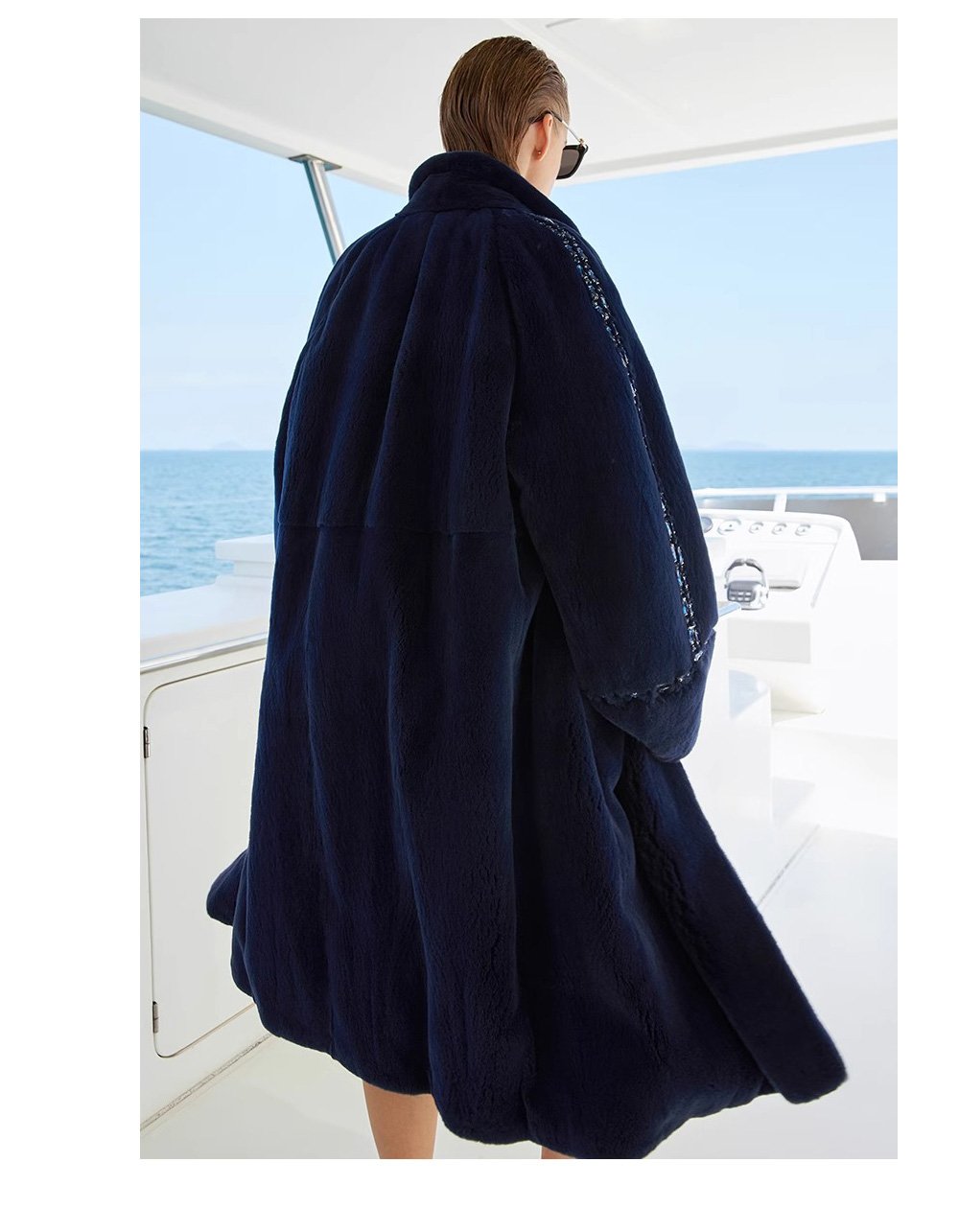 original crystal embellished teddy mink fur coat for women — fashion winter outerwear, 2025 new collection