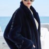 original crystal embellished teddy mink fur coat for women — fashion winter outerwear, 2025 new collection