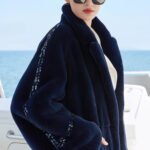 original crystal embellished teddy mink fur coat for women — fashion winter outerwear, 2025 new collection