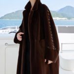 original crystal embellished teddy mink fur coat for women — fashion winter outerwear, 2025 new collection