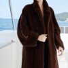 original crystal embellished teddy mink fur coat for women — fashion winter outerwear, 2025 new collection
