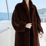 original crystal embellished teddy mink fur coat for women — fashion winter outerwear, 2025 new collection