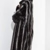 original “starlight cross” imported full pelt mink fur coat for women — elevated luxury winter outerwear