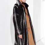original “starlight cross” imported full pelt mink fur coat for women — elevated luxury winter outerwear