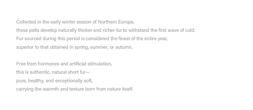 original “starlight cross” imported full pelt mink fur coat for women — elevated luxury winter outerwear