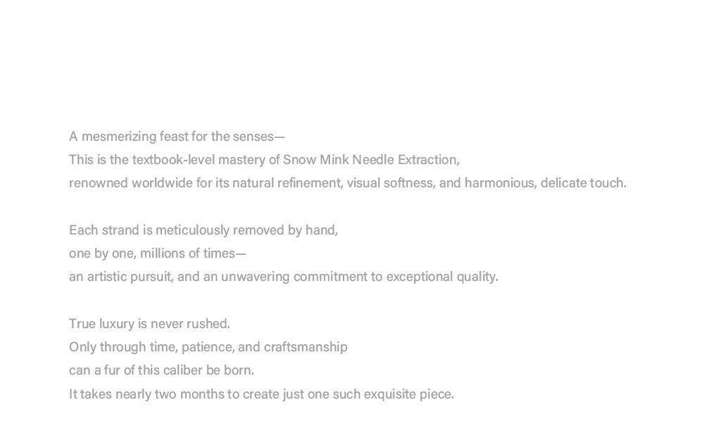 original “starlight cross” imported full pelt mink fur coat for women — elevated luxury winter outerwear