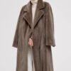 heavy craft original design mink fur coat for women — imported full pelt, elegant & fashion forward, 2025 new collection