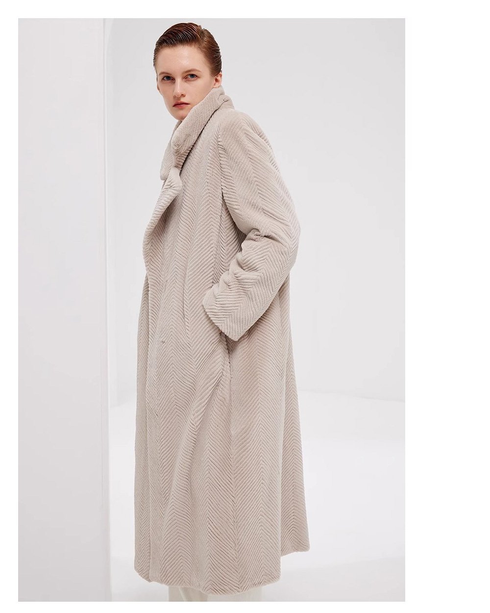 heavy craft original design mink fur coat for women — imported full pelt, elegant & fashion forward, 2025 new collection