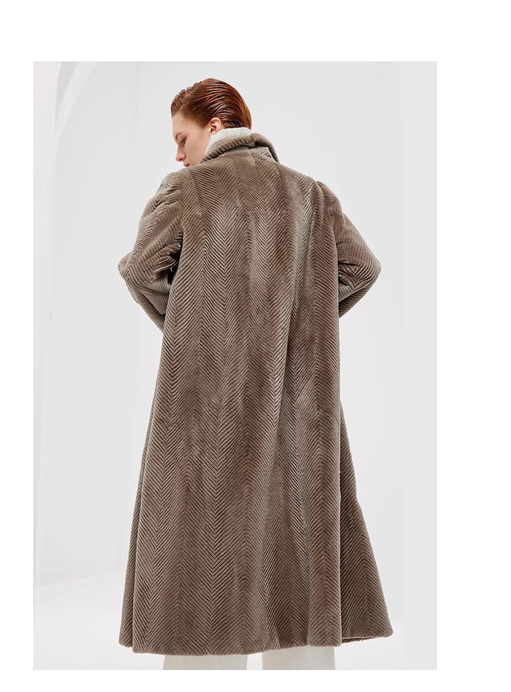 heavy craft original design mink fur coat for women — imported full pelt, elegant & fashion forward, 2025 new collection