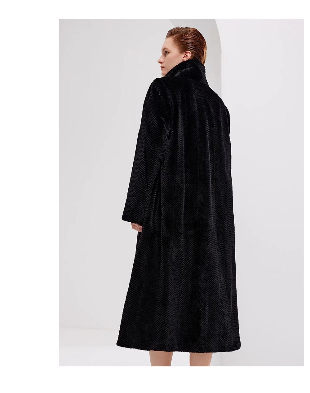 heavy craft original design mink fur coat for women — imported full pelt, elegant & fashion forward, 2025 new collection