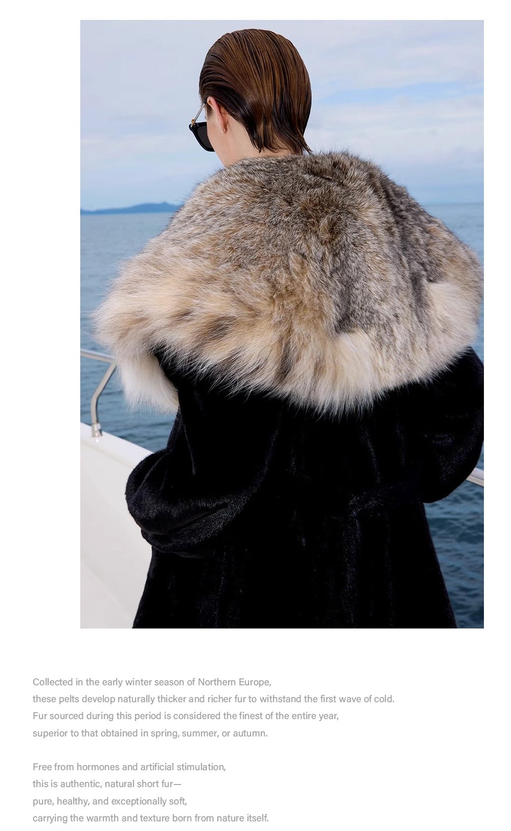 original high luxury style imported full pelt mink fur coat for women — long fashion winter new arrival