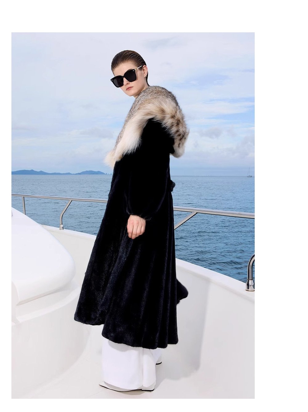 original high luxury style imported full pelt mink fur coat for women — long fashion winter new arrival