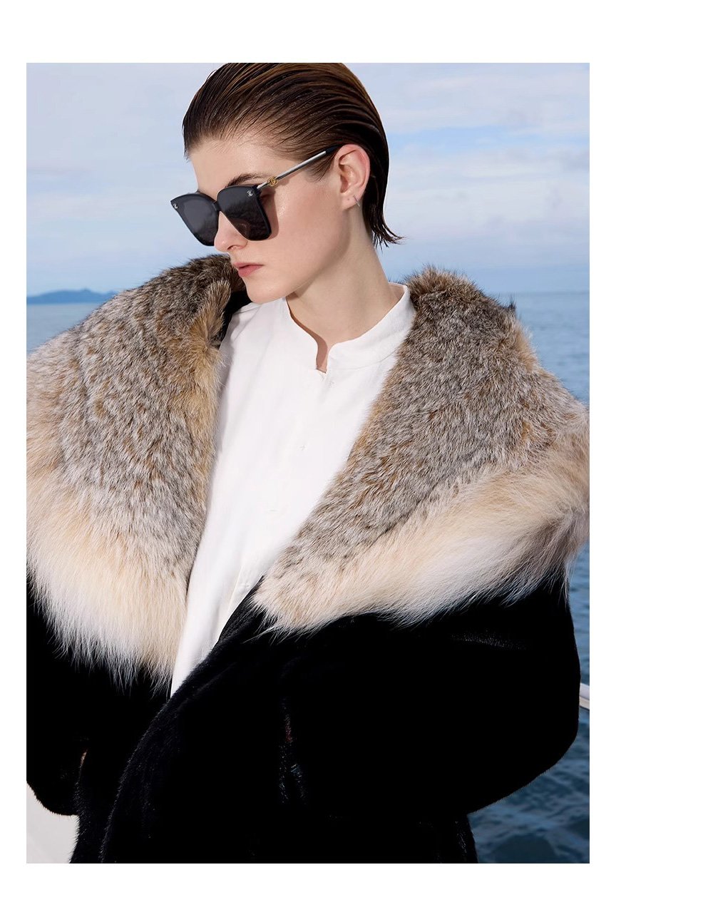 original high luxury style imported full pelt mink fur coat for women — long fashion winter new arrival