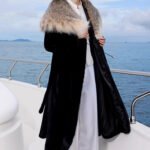 original high luxury style imported full pelt mink fur coat for women — long fashion winter new arrival