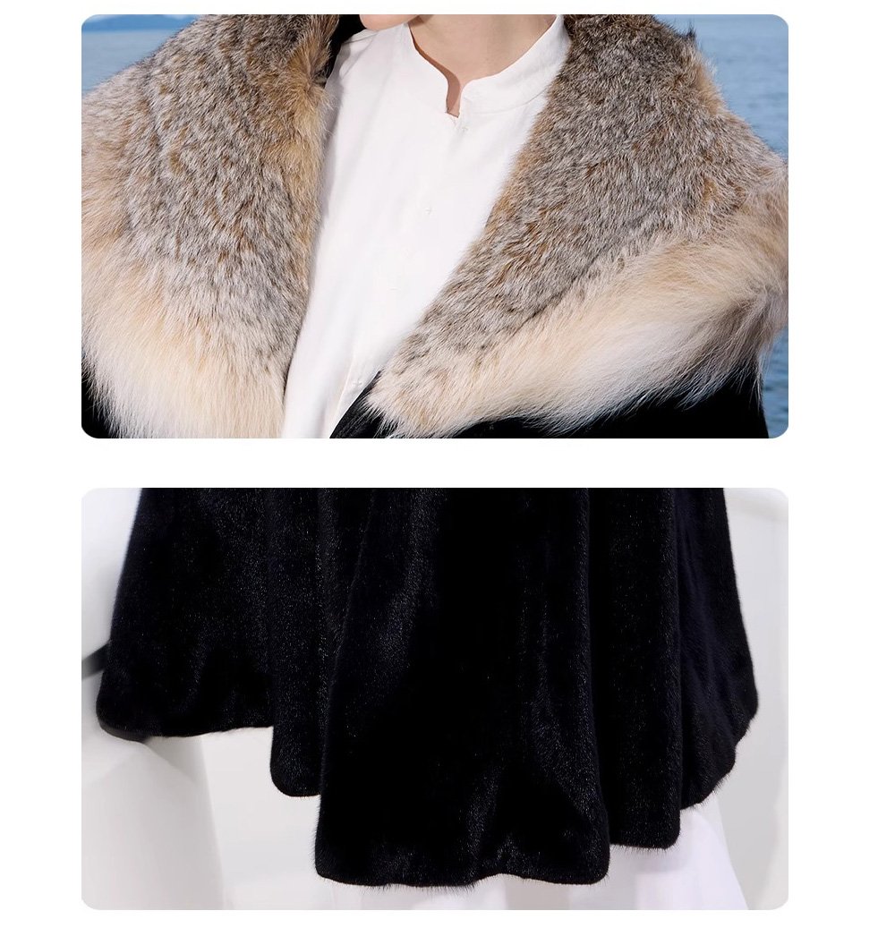 original high luxury style imported full pelt mink fur coat for women — long fashion winter new arrival