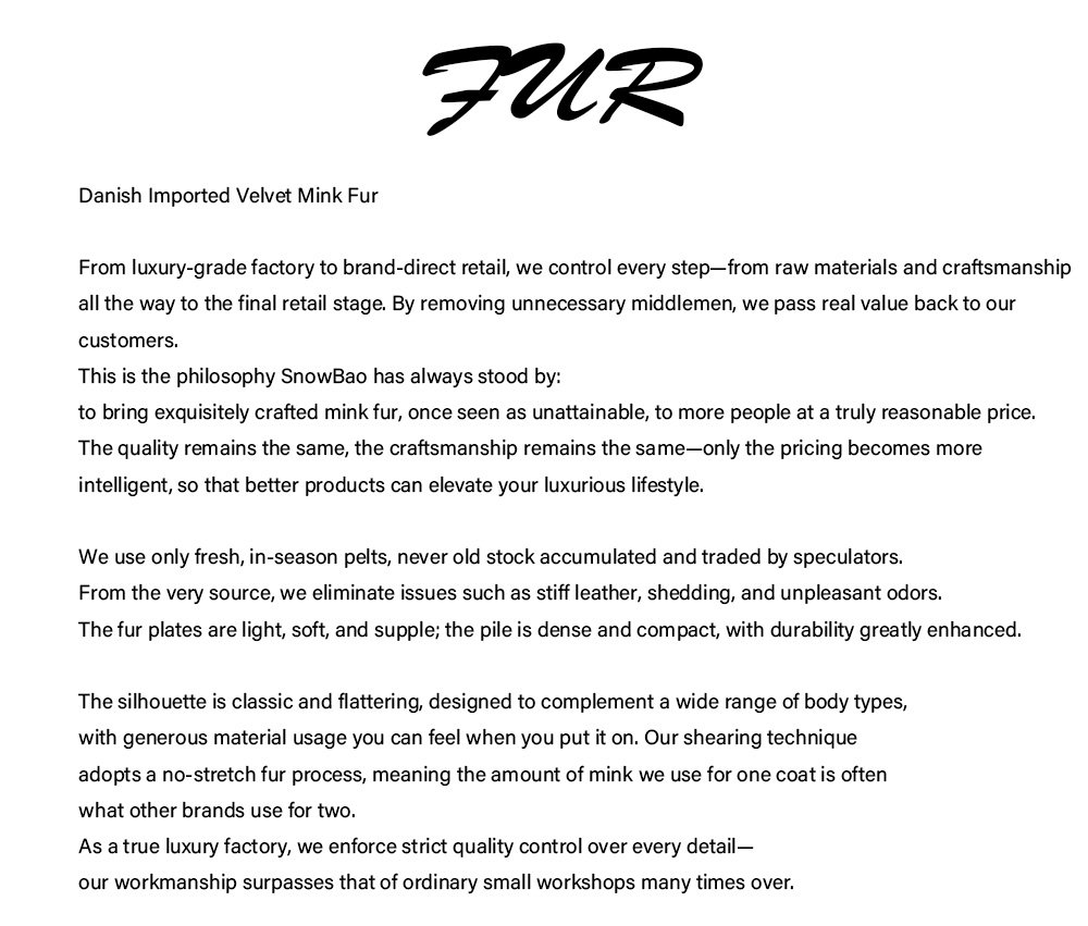 women’s luxury velvet mink fur coat – winter premium collection