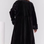 women’s plush velvet mink fur jacket – timeless luxury winterwear
