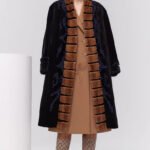 women’s plush velvet mink fur jacket – timeless luxury winterwear