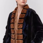 women’s plush velvet mink fur jacket – timeless luxury winterwear