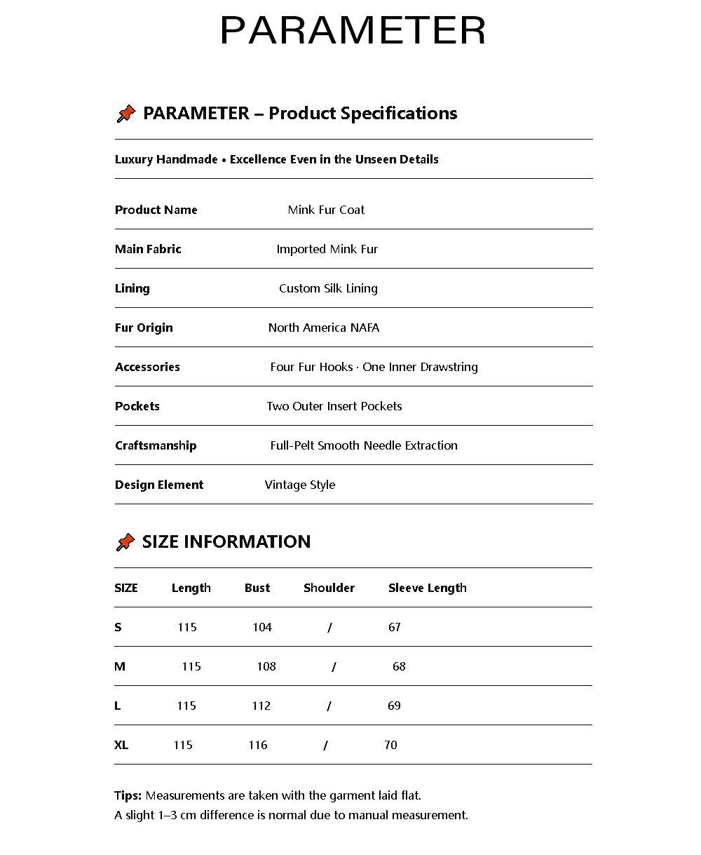 women’s luxury velvet mink fur coat – winter premium collection