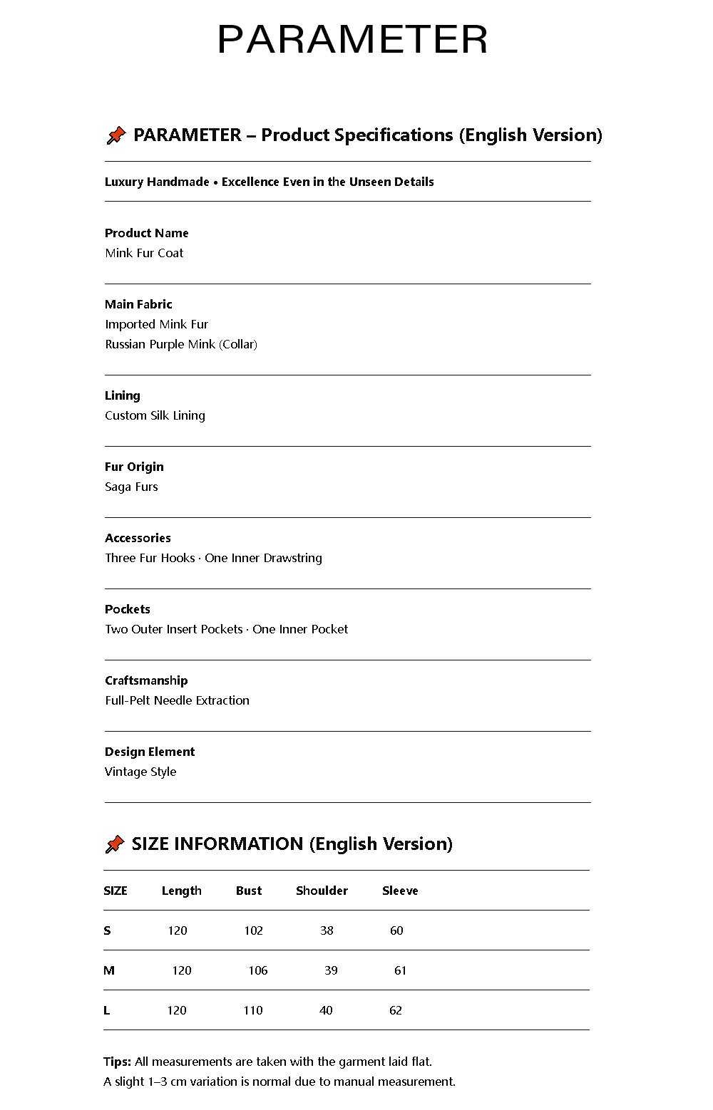 women’s full pelt mink fur coat – purple mink collar, fashionable & youthful, winter new collection