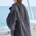 women’s luxury imported mink fur coat – original 3d check pattern, full pelt mink fleece, winter new collection