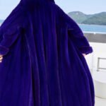 original purple enchantment | 2025 new premium velvet mink fur coat for women