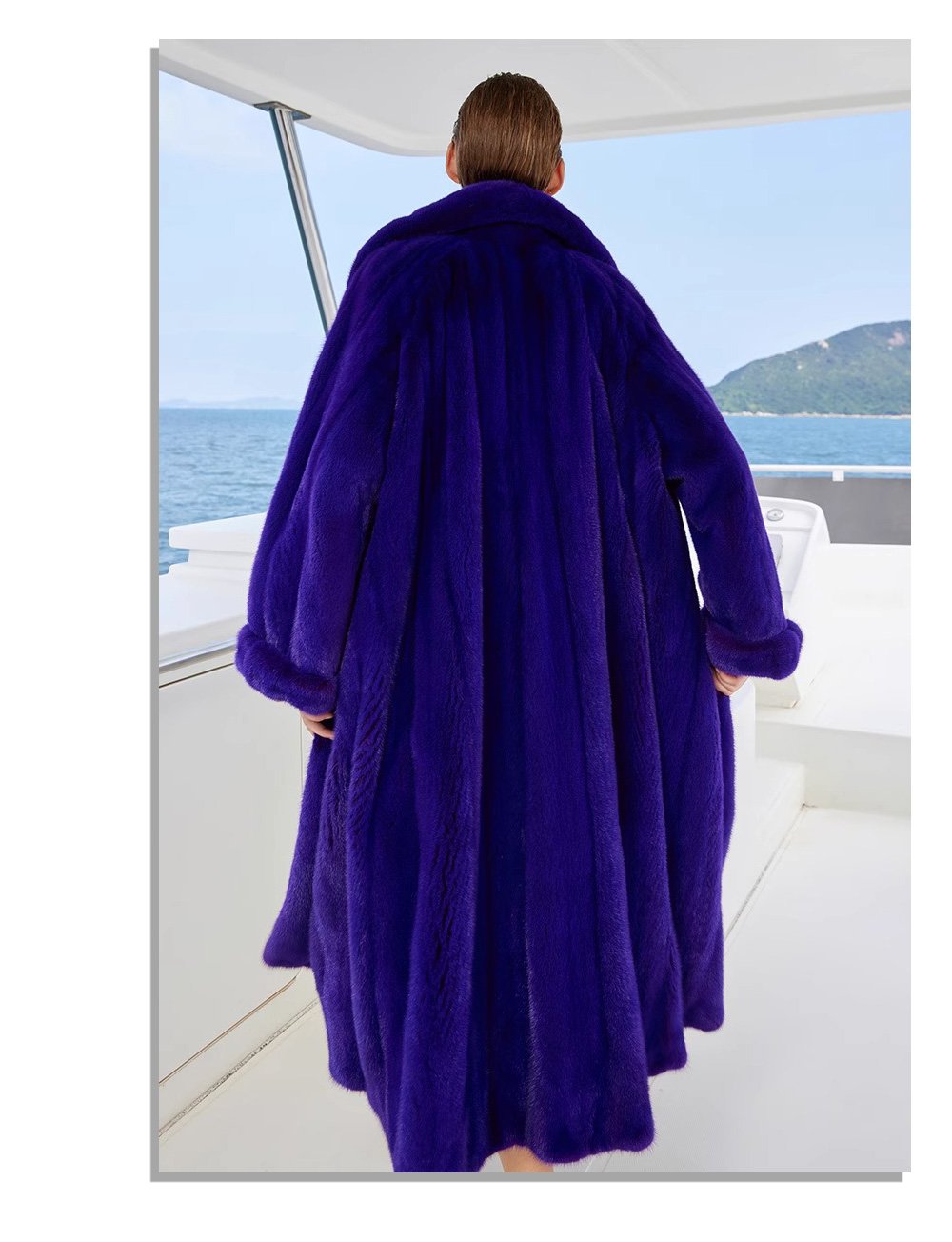 original purple enchantment | 2025 new premium velvet mink fur coat for women