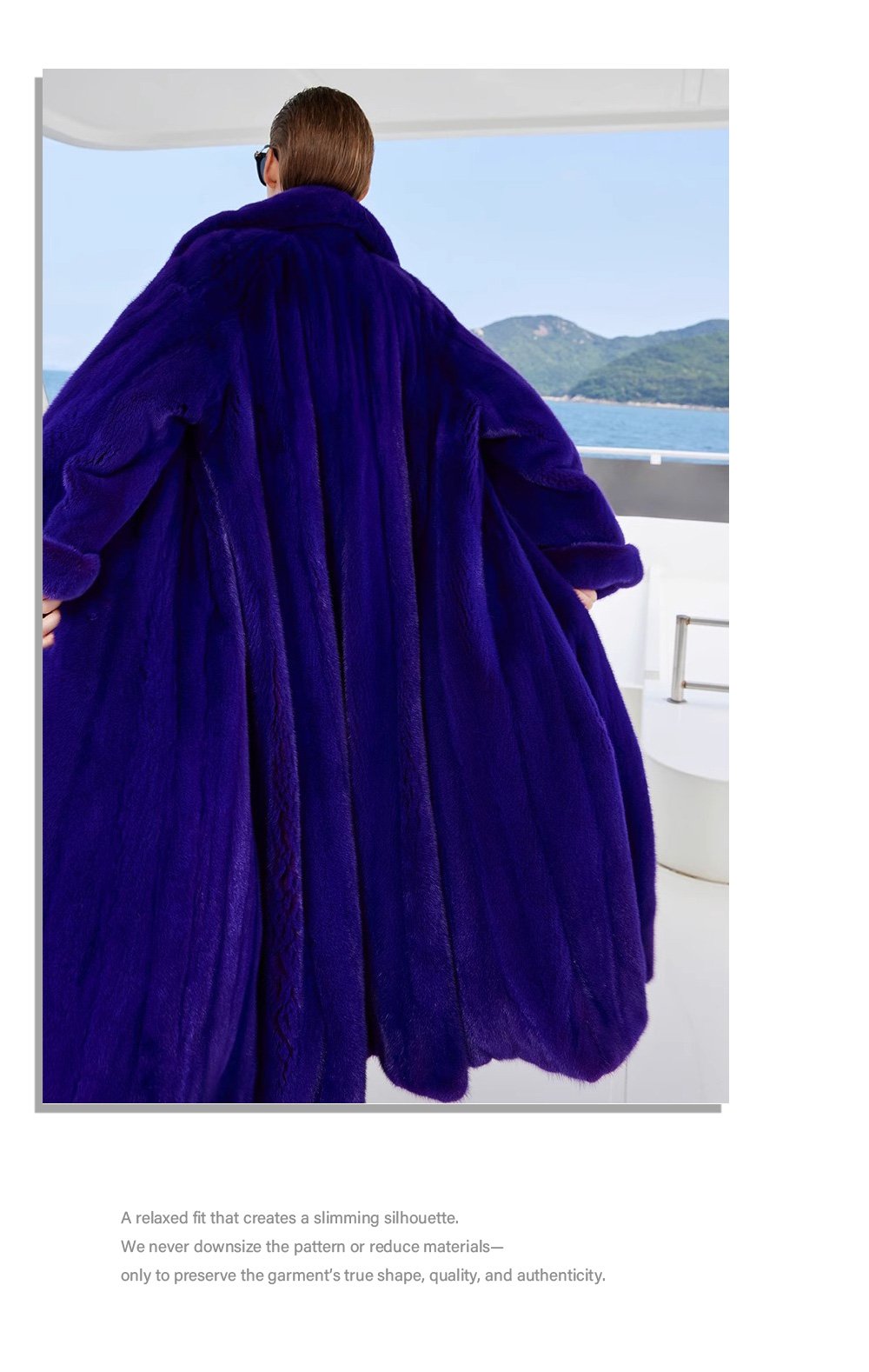 original purple enchantment | 2025 new premium velvet mink fur coat for women