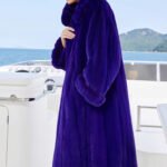 original purple enchantment | 2025 new premium velvet mink fur coat for women