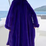 original purple enchantment | 2025 new premium velvet mink fur coat for women