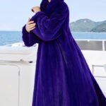 original purple enchantment | 2025 new premium velvet mink fur coat for women