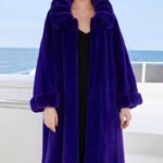 original purple enchantment | 2025 new premium velvet mink fur coat for women