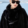 women's full skin imported mink fur coat – vintage winter collection