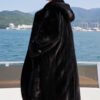 women's full skin imported mink fur coat – vintage winter collection